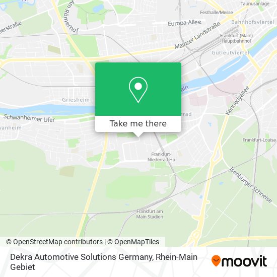 Dekra Automotive Solutions Germany map