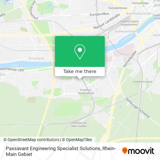 Passavant Engineering Specialist Solutions map