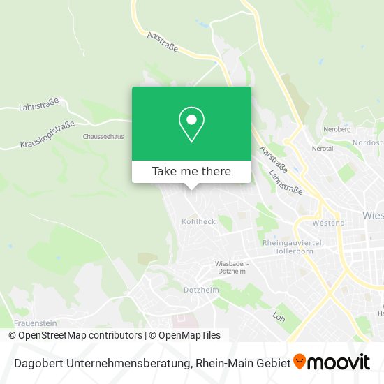 Карта Dagobert Unternehmensberatung