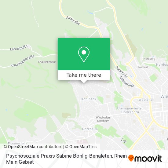 Psychosoziale Praxis Sabine Bohlig-Benaleten map