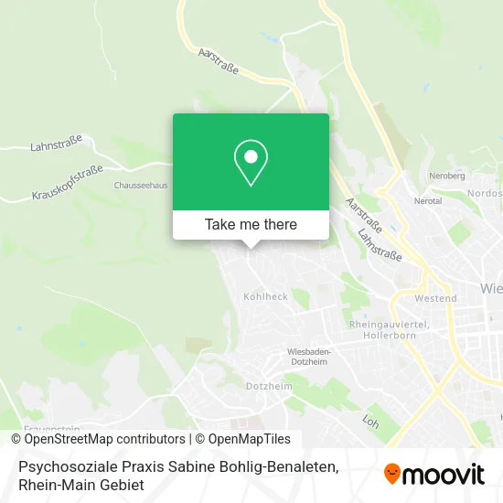 Карта Psychosoziale Praxis Sabine Bohlig-Benaleten