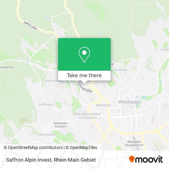 Saffron Alpin Invest map