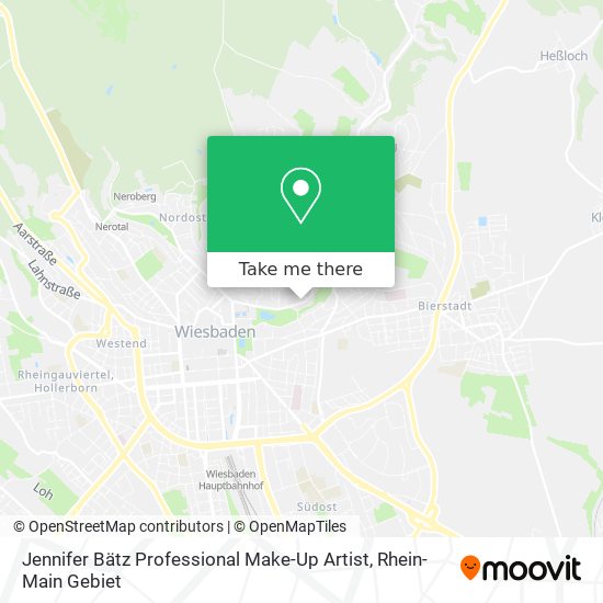 Jennifer Bätz Professional Make-Up Artist map