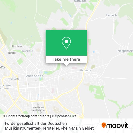 Fördergesellschaft der Deutschen Musikinstrumenten-Hersteller map