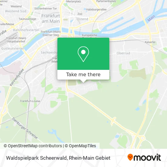Карта Waldspielpark Scheerwald