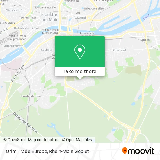 Карта Orim Trade Europe