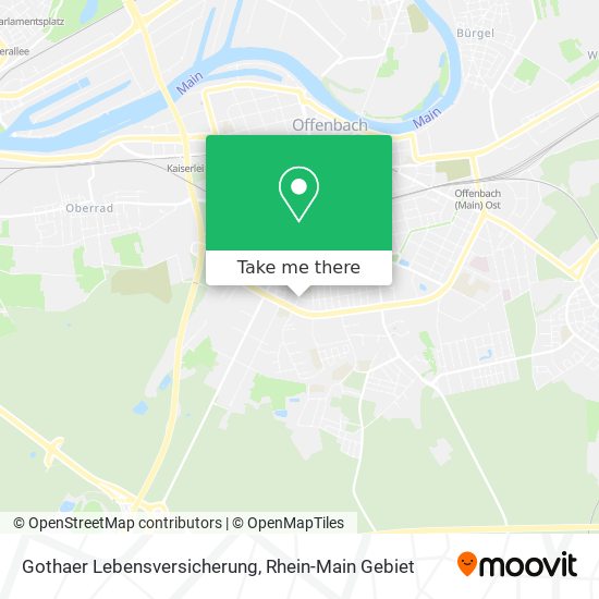 Gothaer Lebensversicherung map