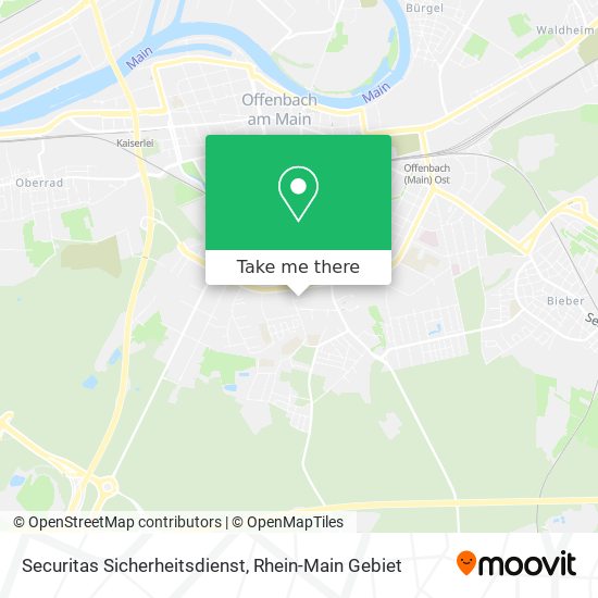 Securitas Sicherheitsdienst map