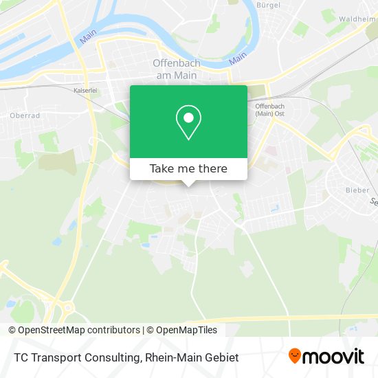 TC Transport Consulting map