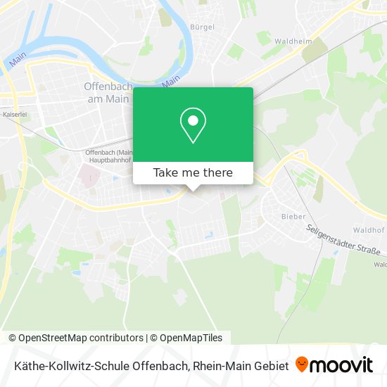 Käthe-Kollwitz-Schule Offenbach map