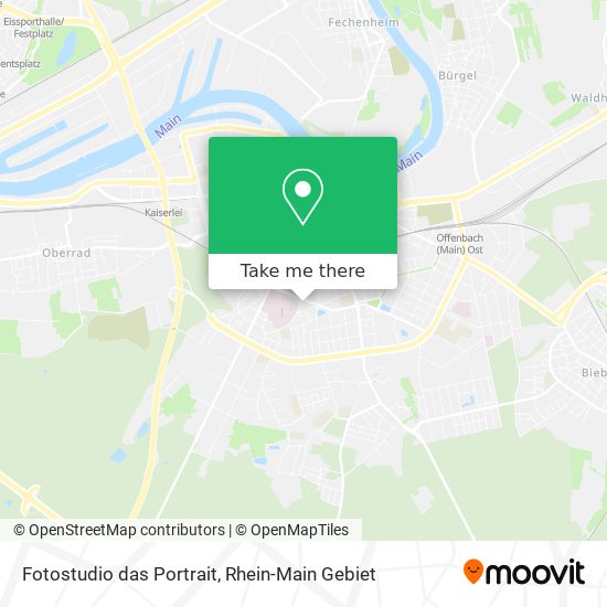 Fotostudio das Portrait map