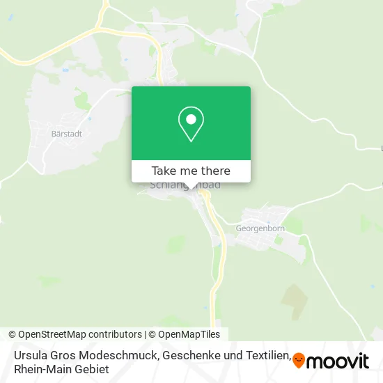 Карта Ursula Gros Modeschmuck, Geschenke und Textilien