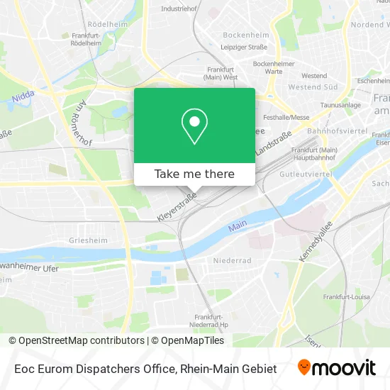 Карта Eoc Eurom Dispatchers Office