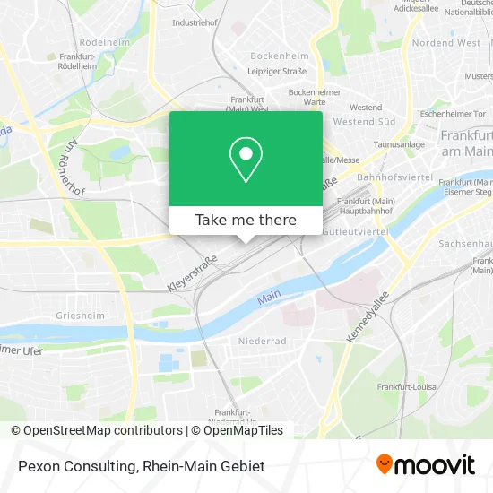 Карта Pexon Consulting