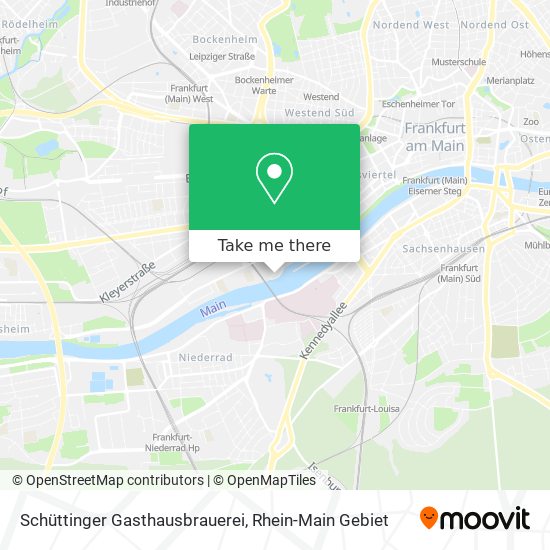 Schüttinger Gasthausbrauerei map