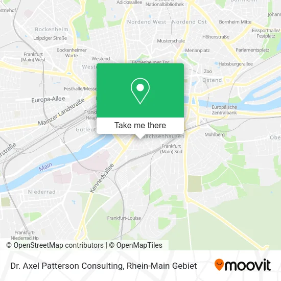 Карта Dr. Axel Patterson Consulting