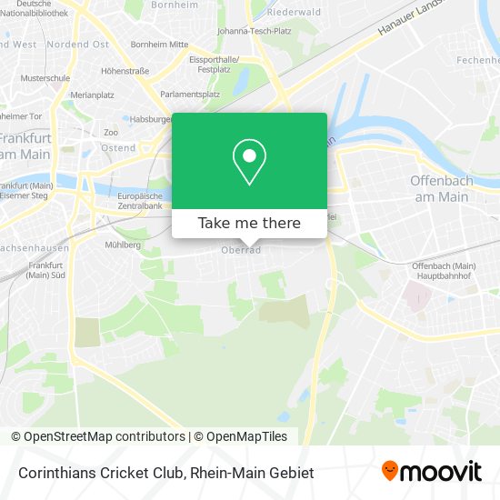 Corinthians Cricket Club map