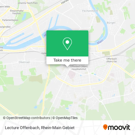 Карта Lecture Offenbach