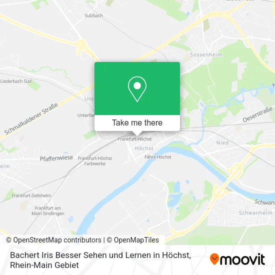 Карта Bachert Iris Besser Sehen und Lernen in Höchst