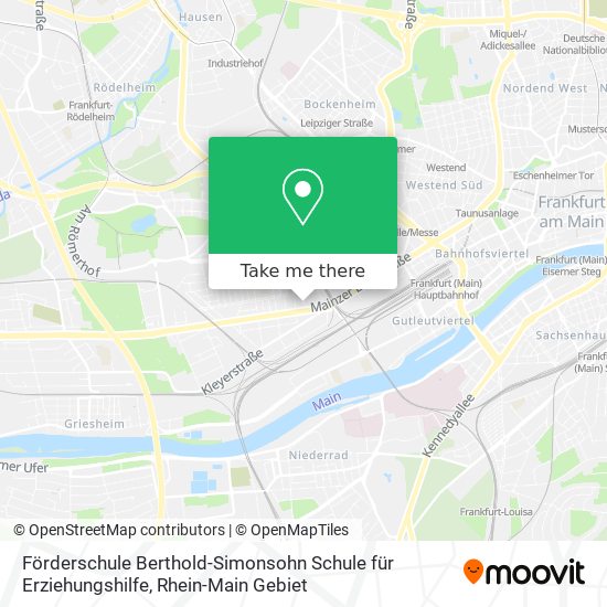 Förderschule Berthold-Simonsohn Schule für Erziehungshilfe map