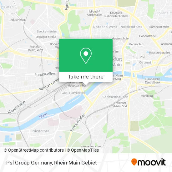 Карта Psl Group Germany