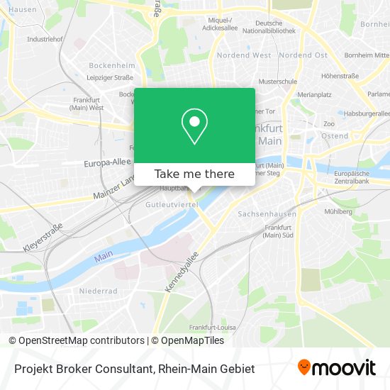 Карта Projekt Broker Consultant