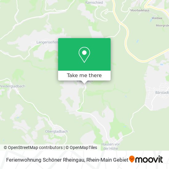 Ferienwohnung Schöner Rheingau map
