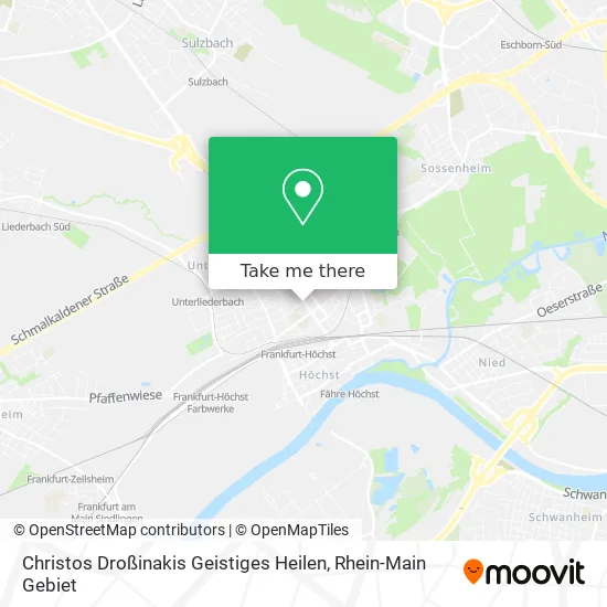 Карта Christos Droßinakis Geistiges Heilen