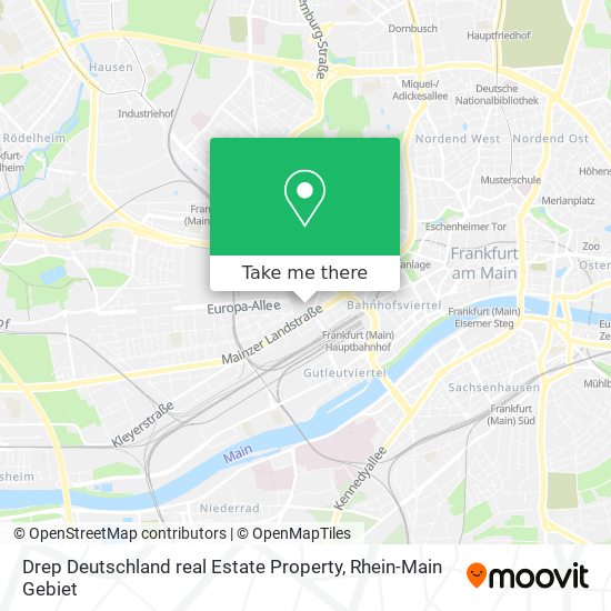 Drep Deutschland real Estate Property map