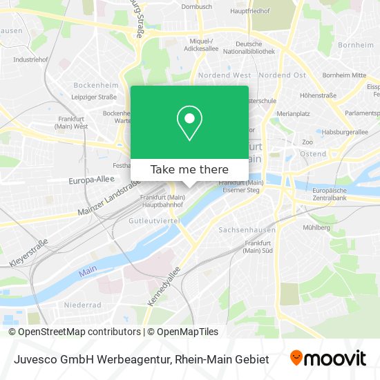 Juvesco GmbH Werbeagentur map