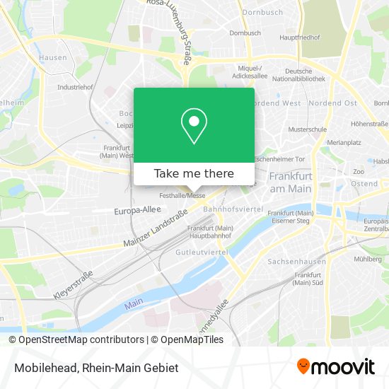 Mobilehead map