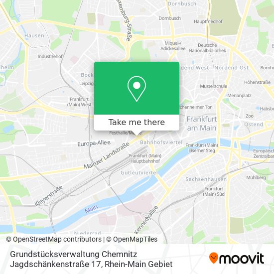 Grundstücksverwaltung Chemnitz Jagdschänkenstraße 17 map