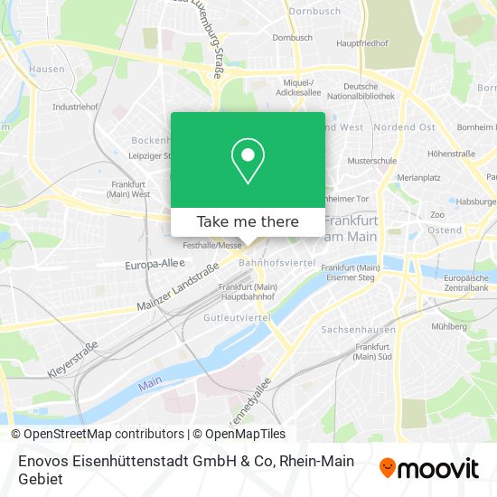 Enovos Eisenhüttenstadt GmbH & Co map