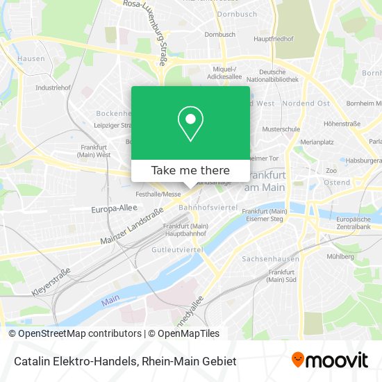 Catalin Elektro-Handels map