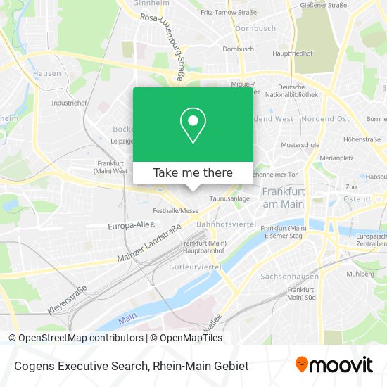 Карта Cogens Executive Search