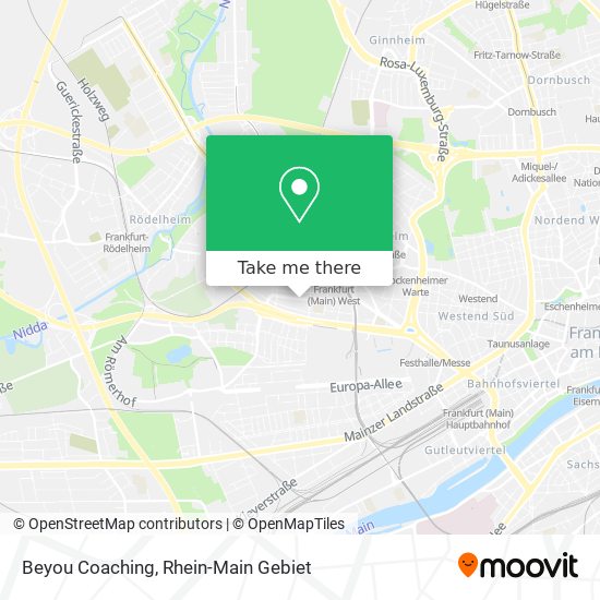 Beyou Coaching map