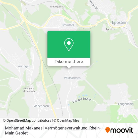 Mohamad Makanesi Vermögensverwaltung map