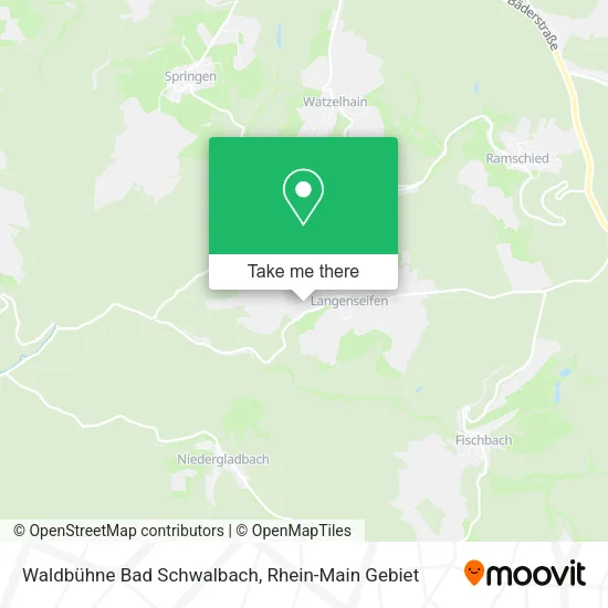 Карта Waldbühne Bad Schwalbach