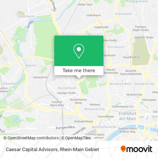 Caesar Capital Advisors map