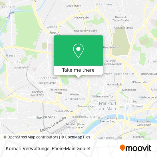 Карта Komari Verwaltungs