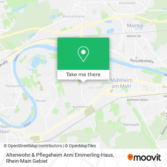 Altenwohn & Pflegeheim Anni Emmerling-Haus map