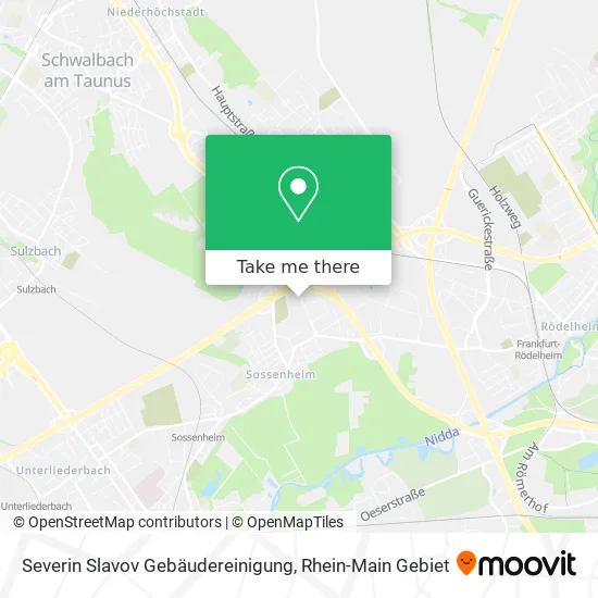 Карта Severin Slavov Gebäudereinigung