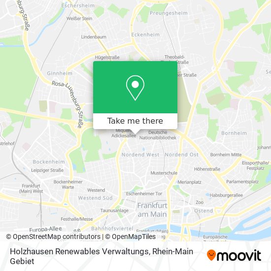 Holzhausen Renewables Verwaltungs map