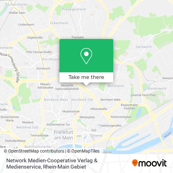 Network Medien-Cooperative Verlag & Medienservice map