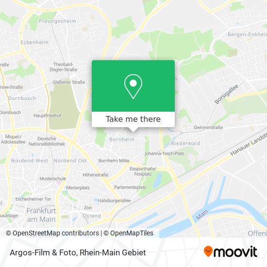 Argos-Film & Foto map