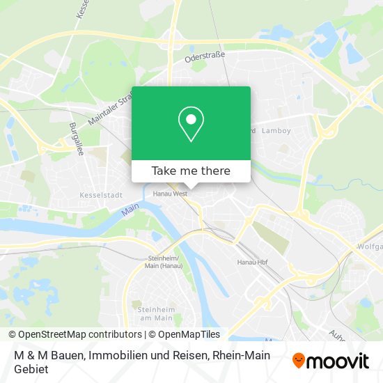 M & M Bauen, Immobilien und Reisen map