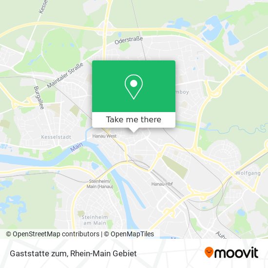 Gaststatte zum map