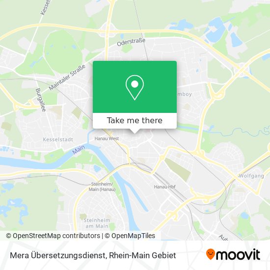 Mera Übersetzungsdienst map