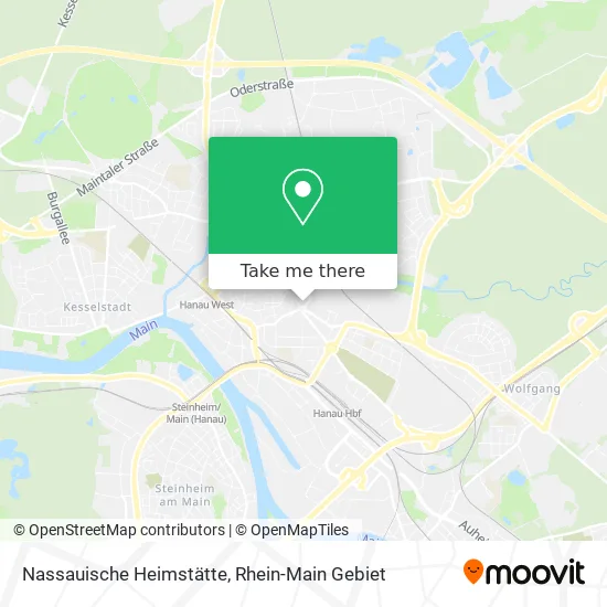 Карта Nassauische Heimstätte