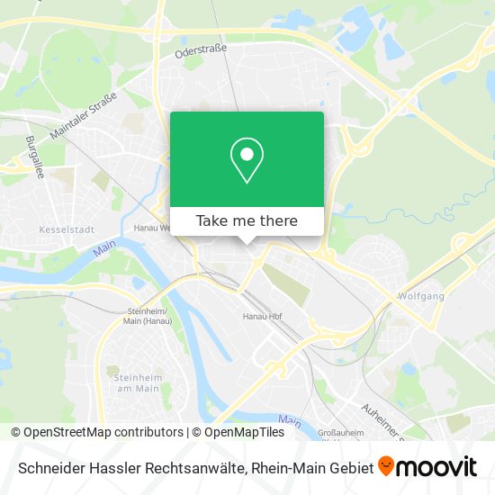 Schneider Hassler Rechtsanwälte map